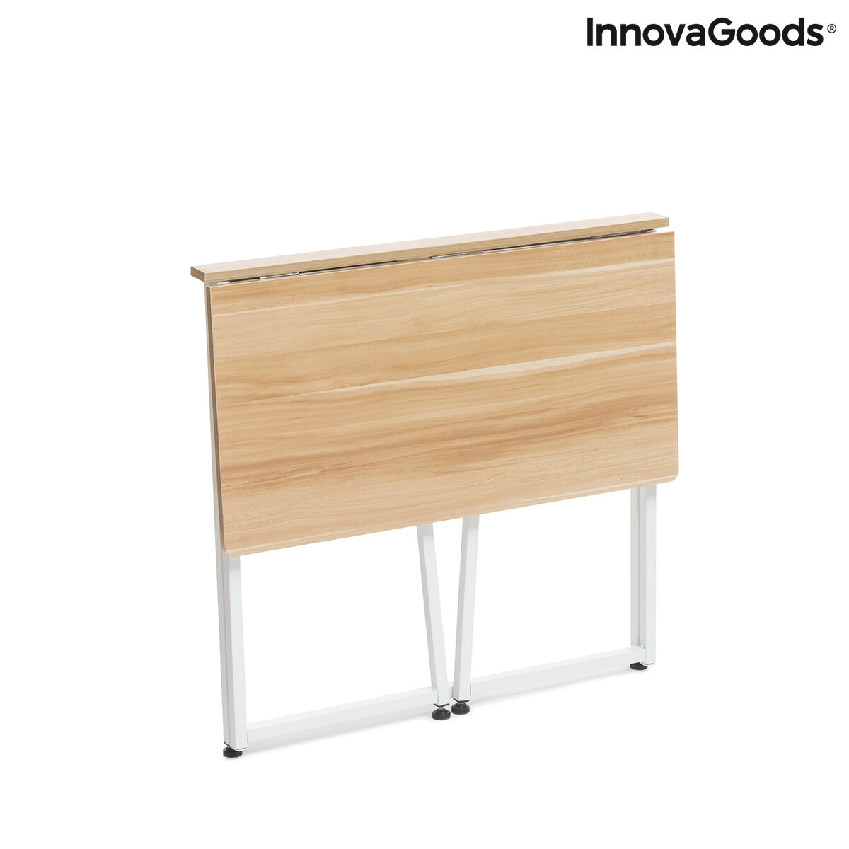 Escritorio Plegable InnovaGoods V0103358 Blanco (Reacondicionado B) V0800213_30