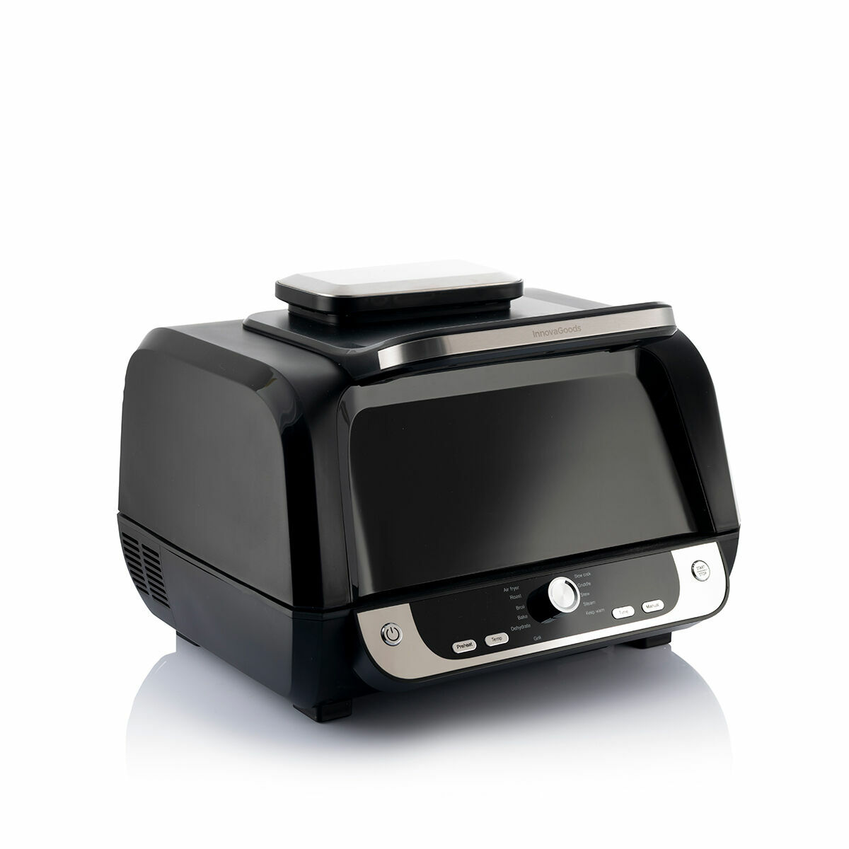 Freidora de Aire con Grill, Accesorios y Recetario InnovaGoods Fryinn 12-in-1 6000 Negro Acero 3400 W 6 L V0103847_12