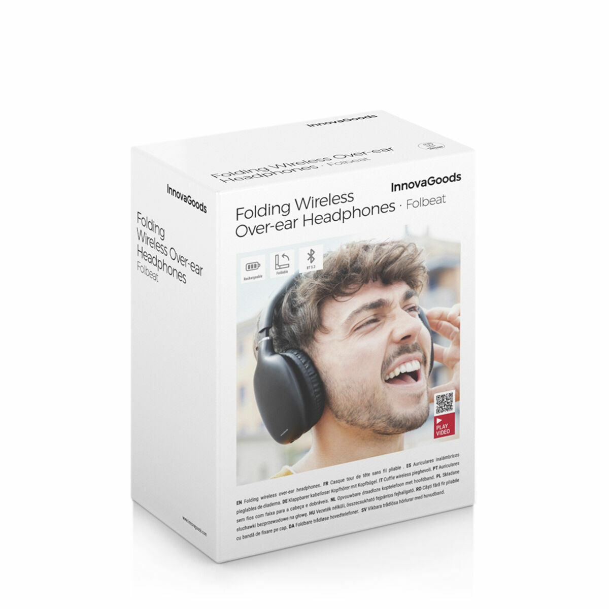 Auriculares de Diadema Plegables Inalámbricos Folbeat InnovaGoods V0103831_13