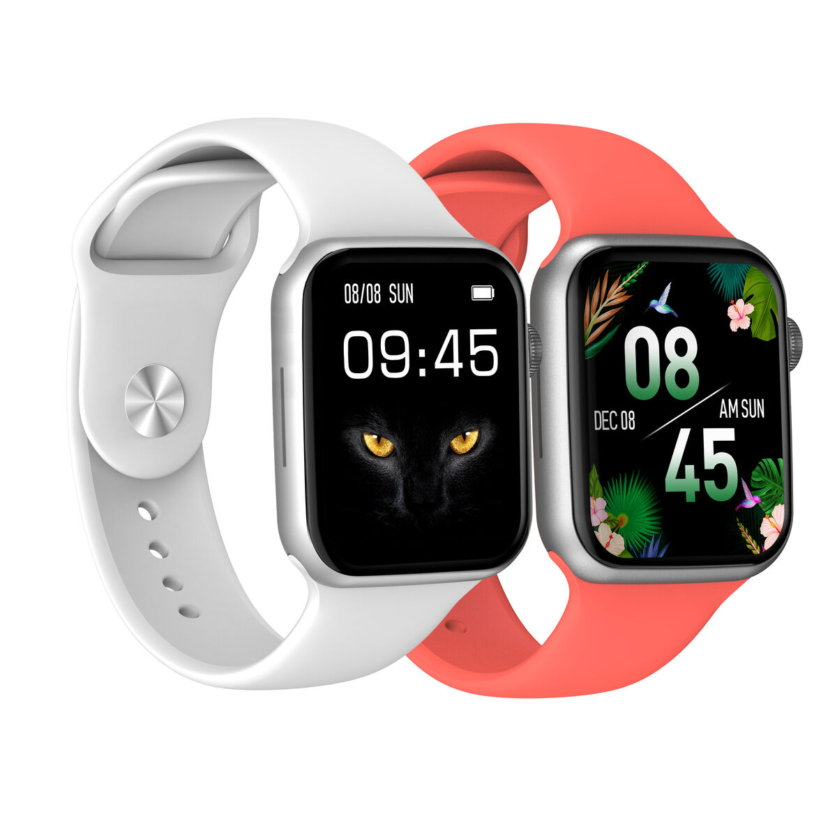 Smartwatch DCU COLORFUL 2 Blanco Plateado S0450671_0