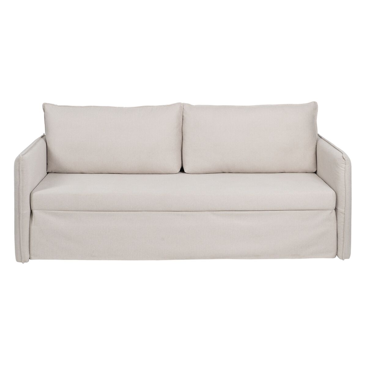 Sofá Beige Poliéster Lino 210 x 93 x 95 cm S8804338_2