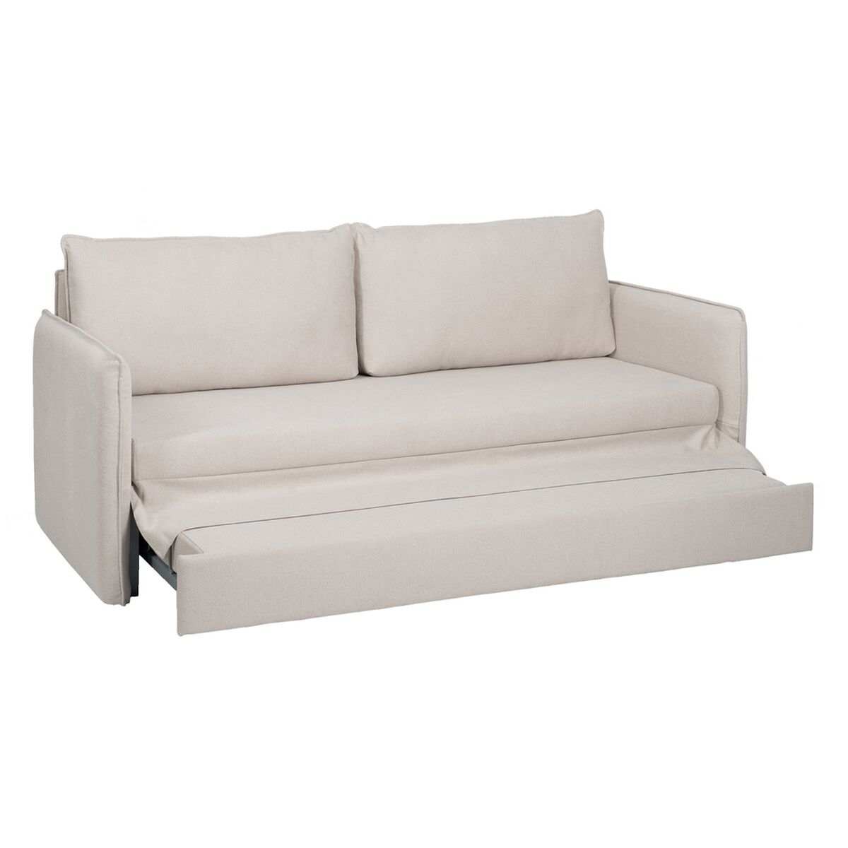 Sofá Beige Poliéster Lino 210 x 93 x 95 cm S8804338_4