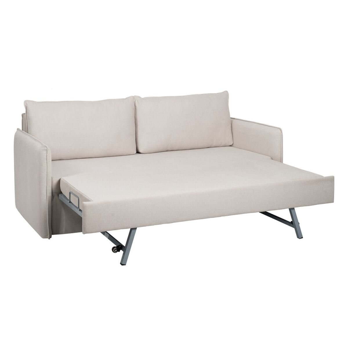 Sofá Beige Poliéster Lino 210 x 93 x 95 cm S8804338_5