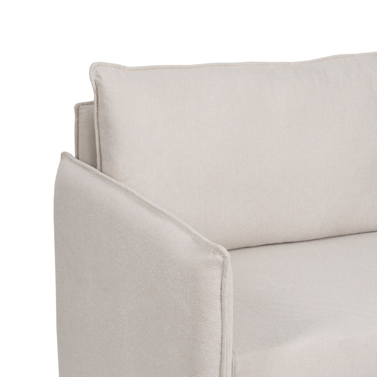 Sofá Beige Poliéster Lino 210 x 93 x 95 cm S8804338_7