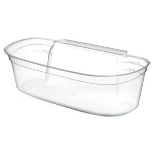 Cubo para la Basura Gondol_G-550 Transparente Blanco Plástico S3601631_0
