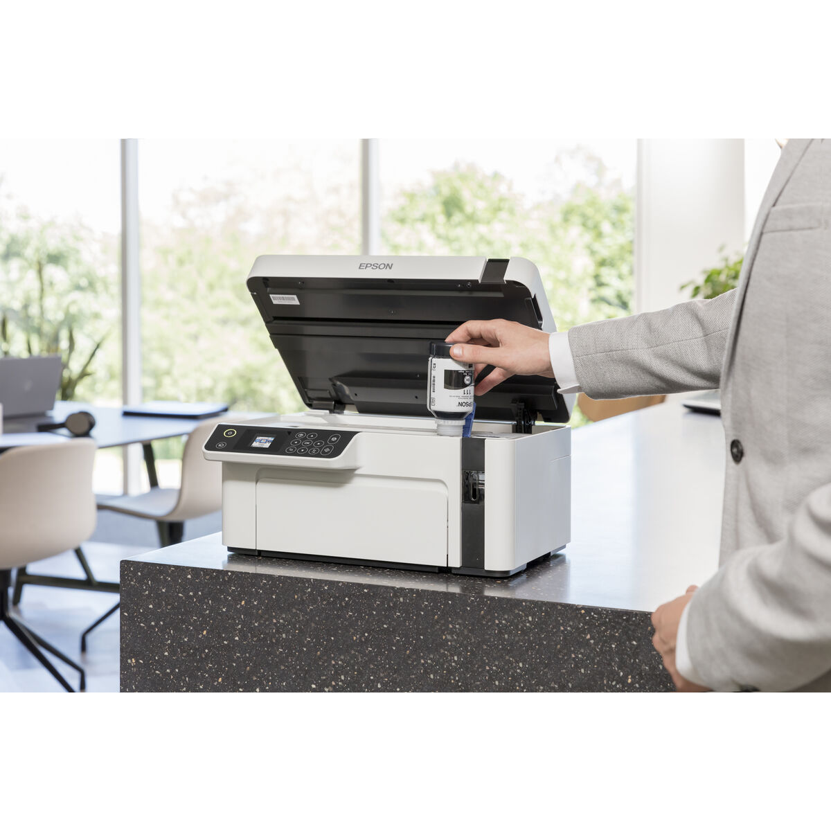 Impresora Multifunción Epson EcoTank ET-M2120 (Reacondicionado A) V0710251_43