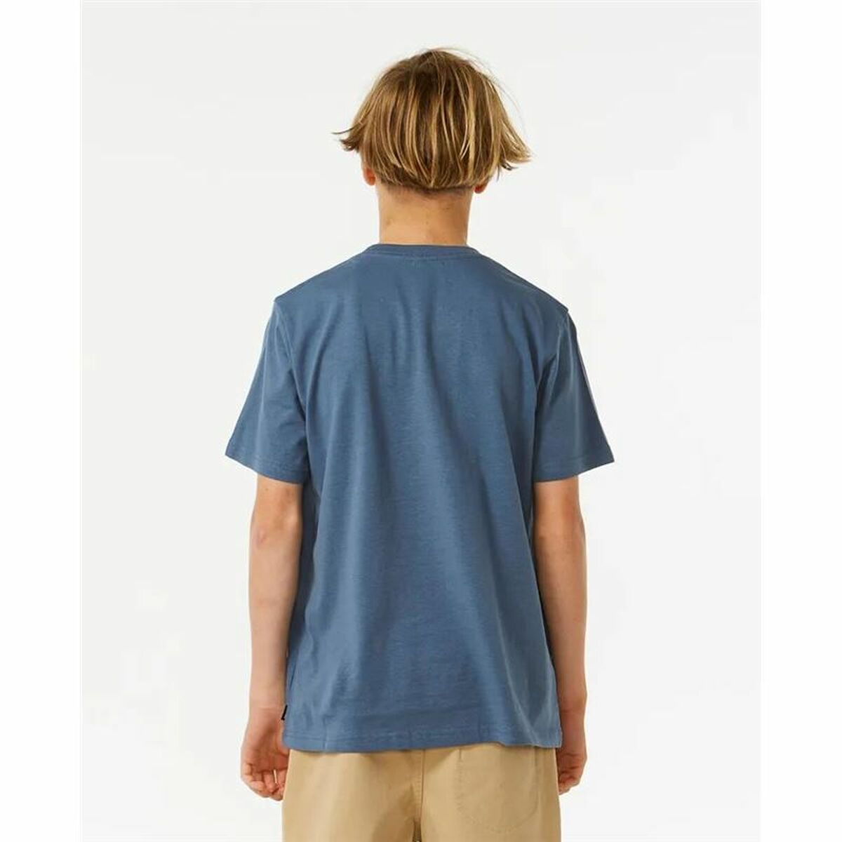 Camiseta de Manga Corta Infantil Rip Curl Lost Island Azul S64141543_1