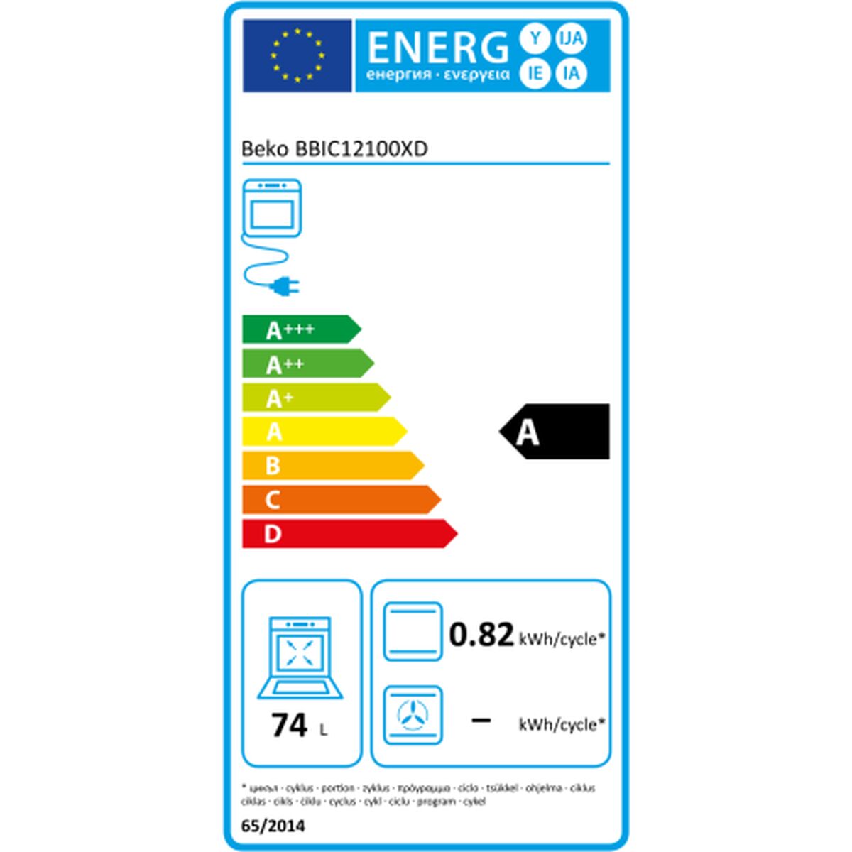 Horno Convencional BEKO BBIC12100XD S0445798_1