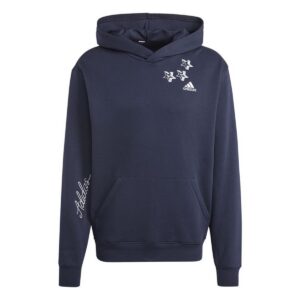 Sudadera con Capucha Hombre Adidas Bl Fl Hd Q3 Fl Azul marino S64224730_0