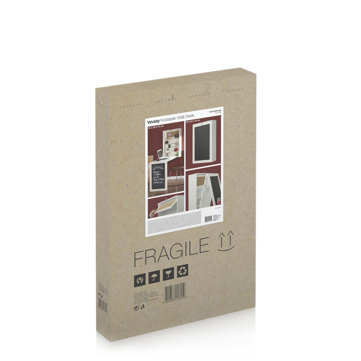 Escritorio Plegable de Pared Woldy InnovaGoods V0100712_7