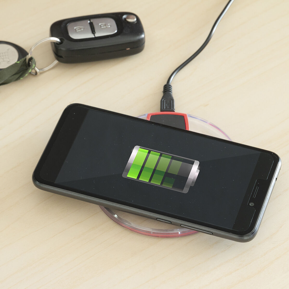 Cargador Inalámbrico para Smartphones Qi InnovaGoods V0101026_1