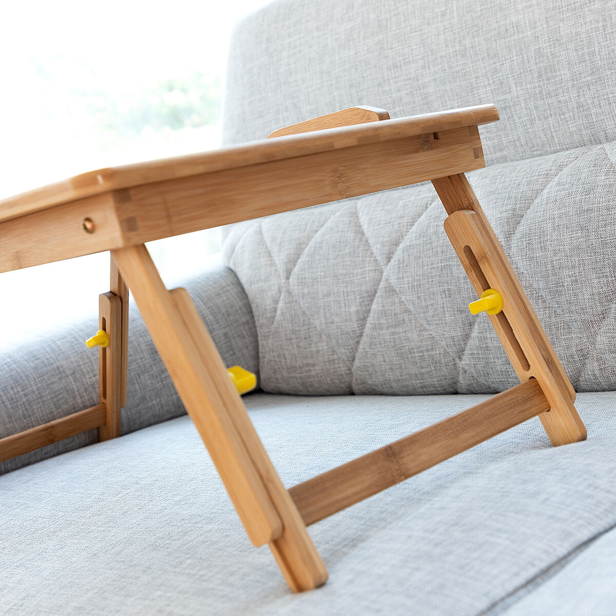 Mesa Plegable Auxiliar de Bambú Lapwood InnovaGoods V0103031_7