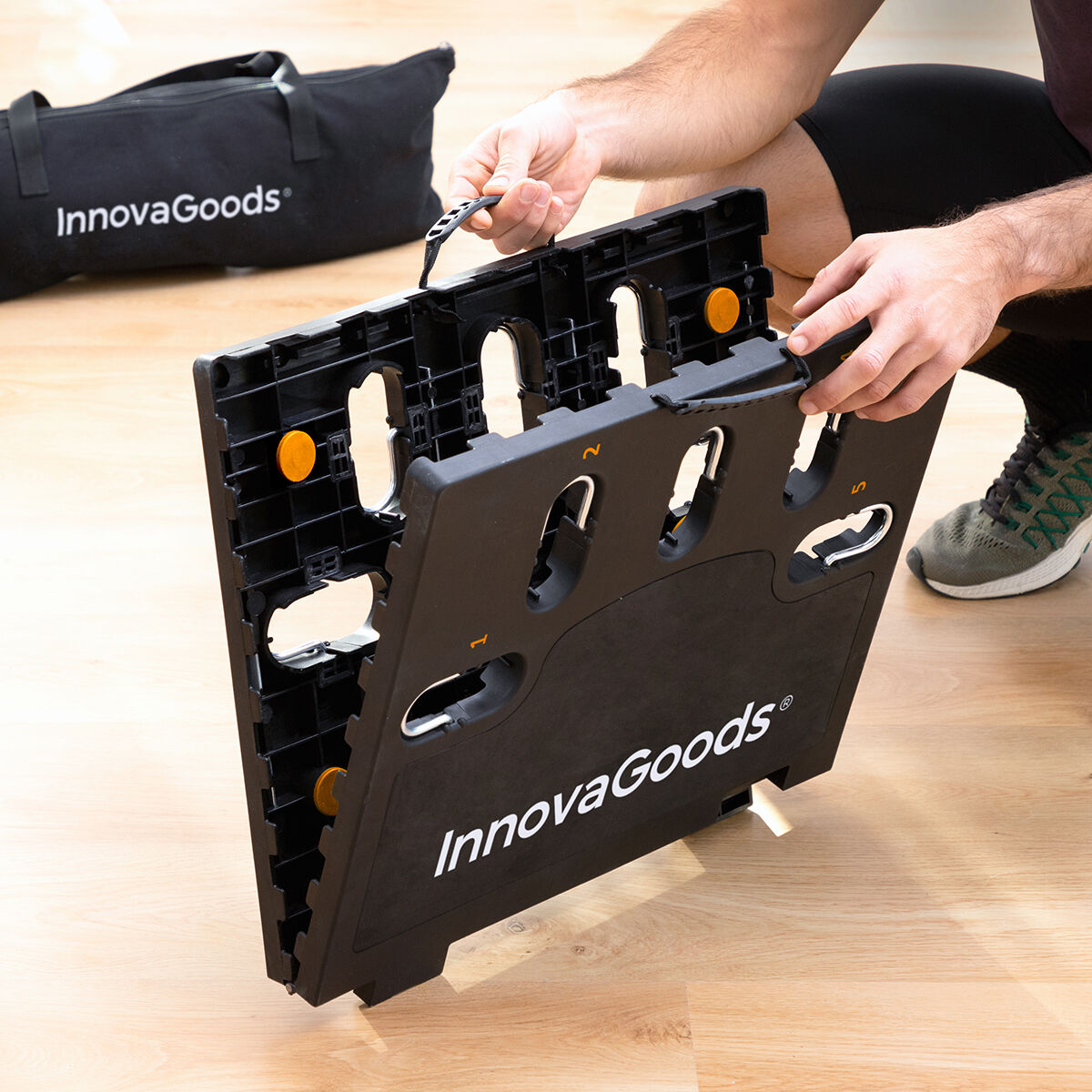 Sistema de Entrenamiento Integral Portátil con Guía de Ejercicios Gympak Max InnovaGoods V0103087_12