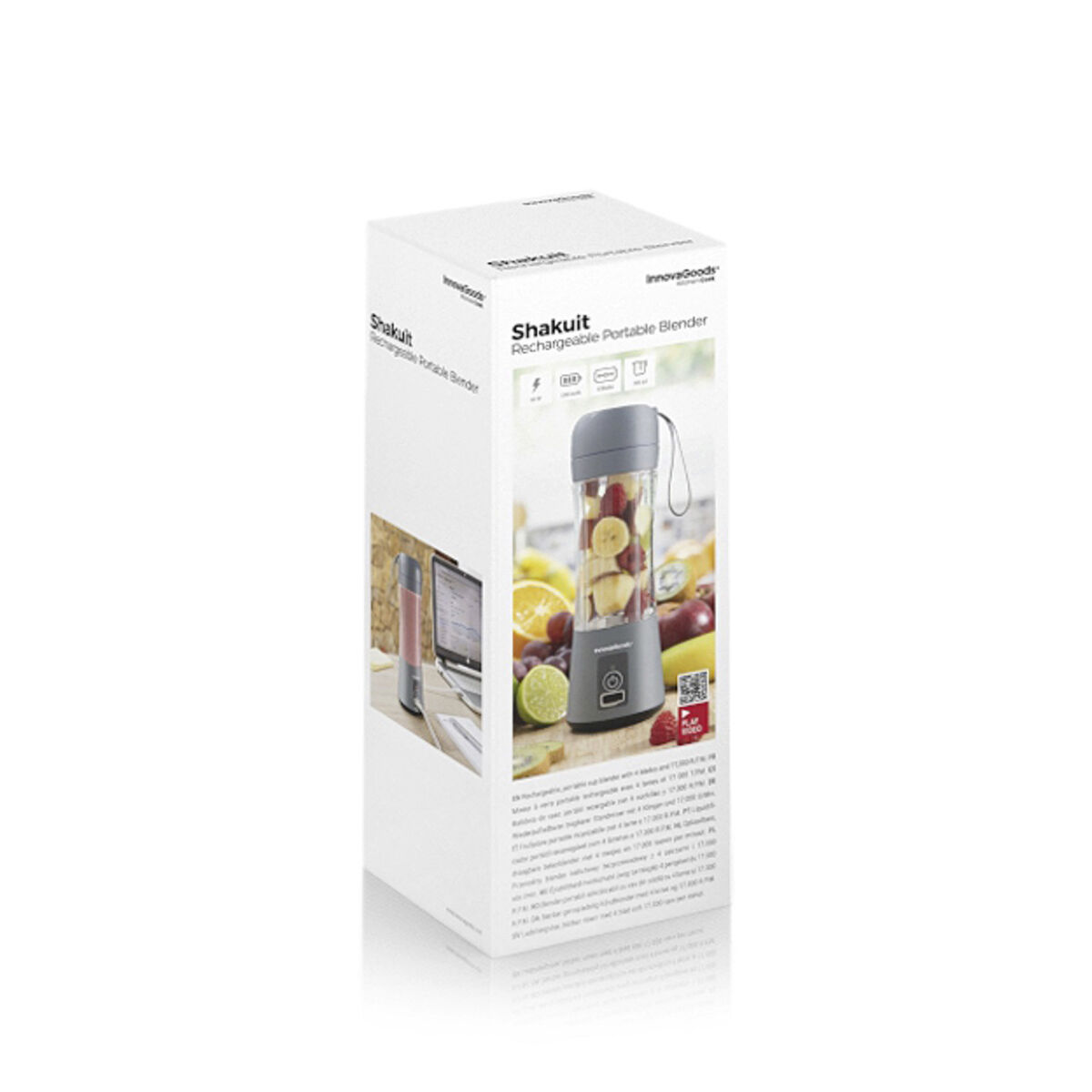 Batidora de Vaso Portátil Recargable Shakuit InnovaGoods V0103242_13