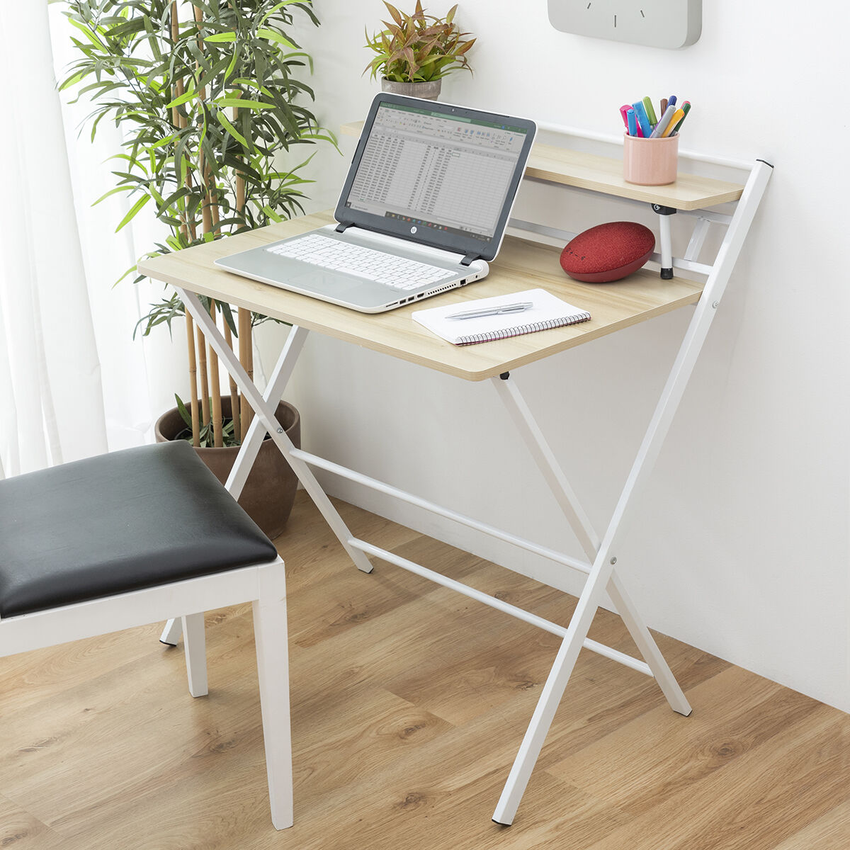 Escritorio Plegable con Estante Tablezy InnovaGoods V0103260_2
