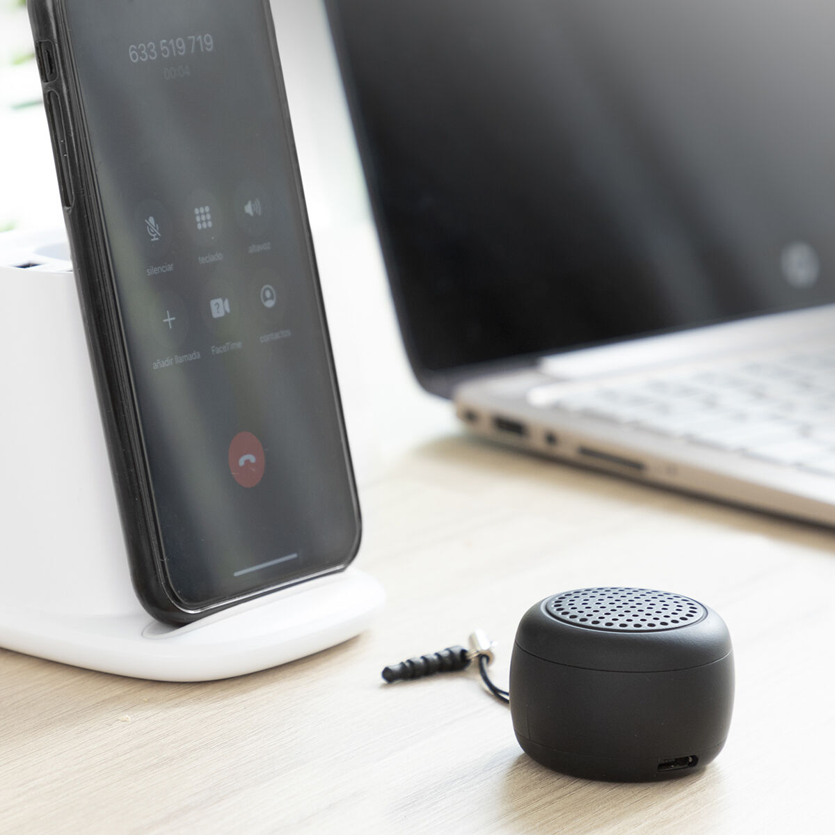 Mini Altavoz Inalámbrico Recargable Portátil Miund InnovaGoods V0103334_2
