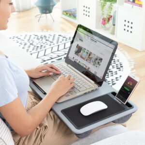 Escritorio Portátil para Ordenador con Cojín XL Deskion InnovaGoods V0103365_0