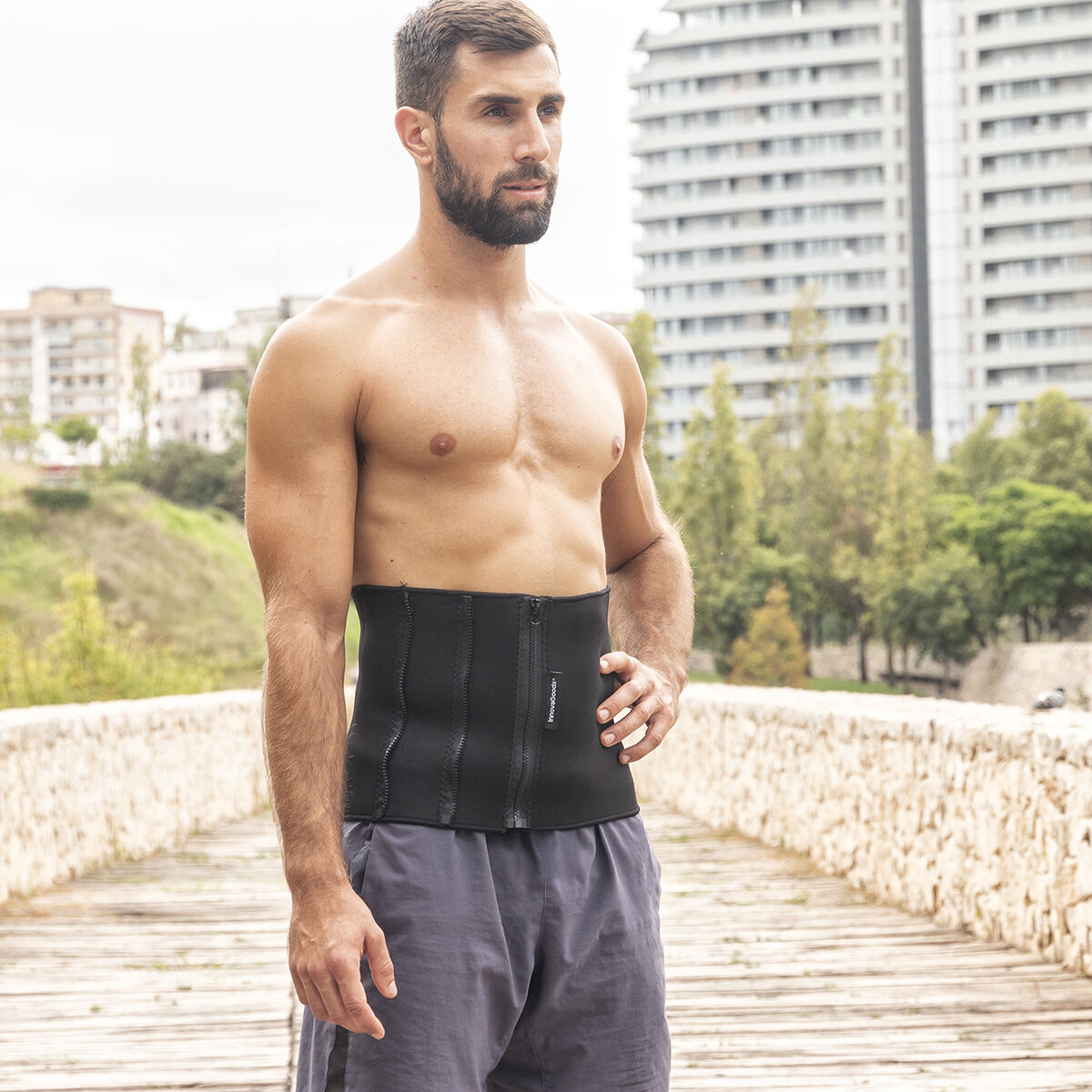 Faja Deportiva Adelgazante con Efecto Sauna Redle InnovaGoods V0103393_3