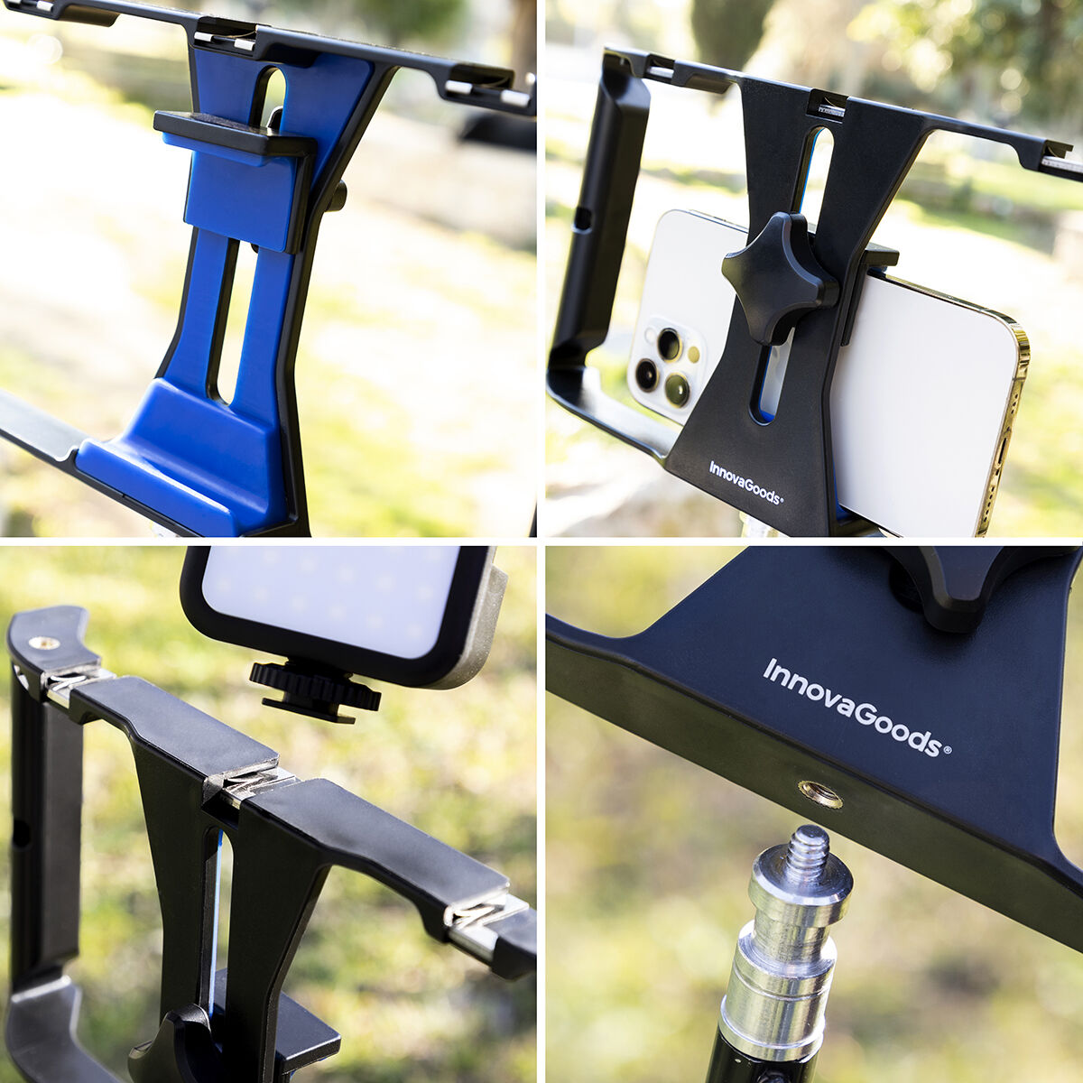 Soporte para Smartphone con Estabilizador Manual Stafect InnovaGoods V0103464_3