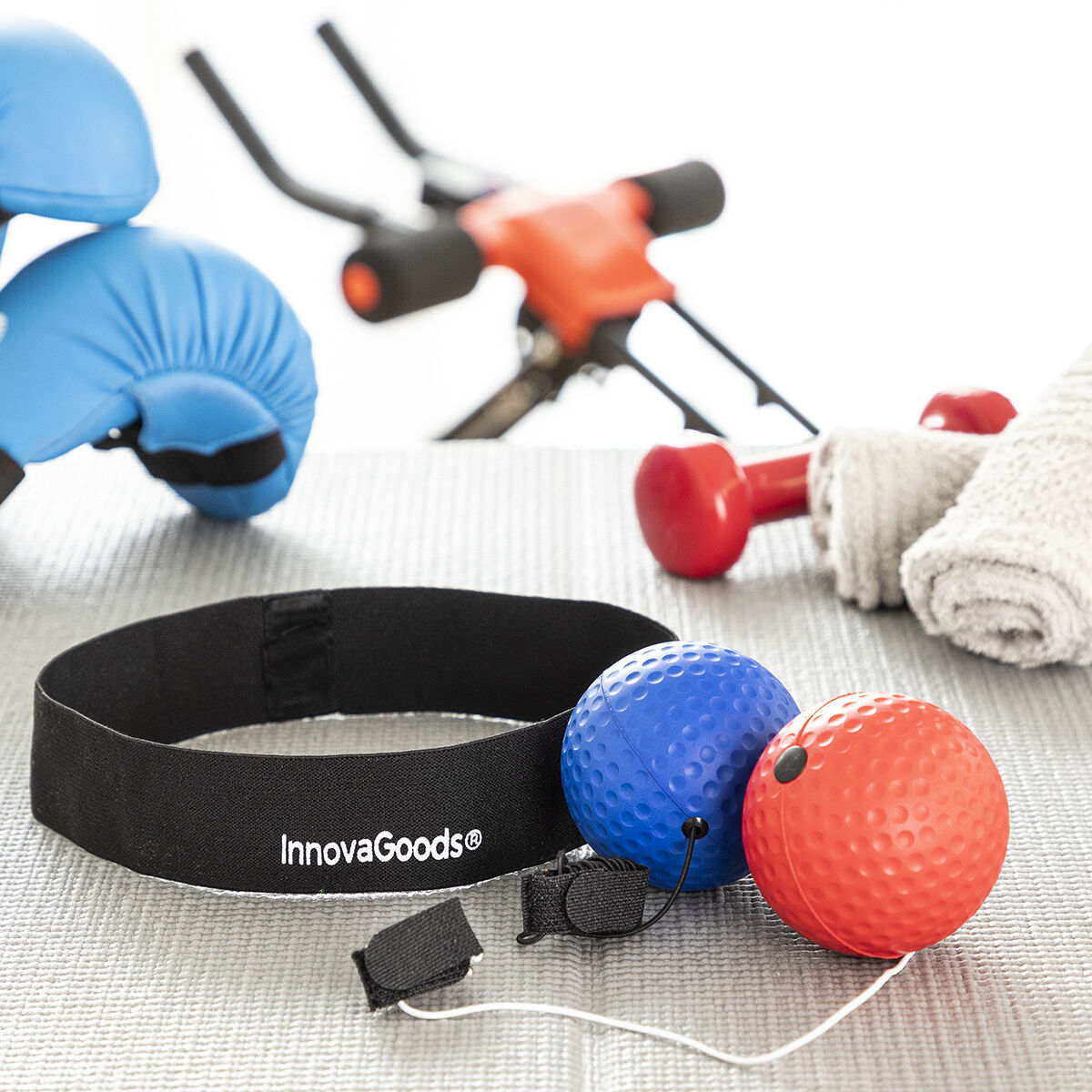 Set de Pelotas de Entrenamiento y Reflejos Balxing InnovaGoods V0103497_7