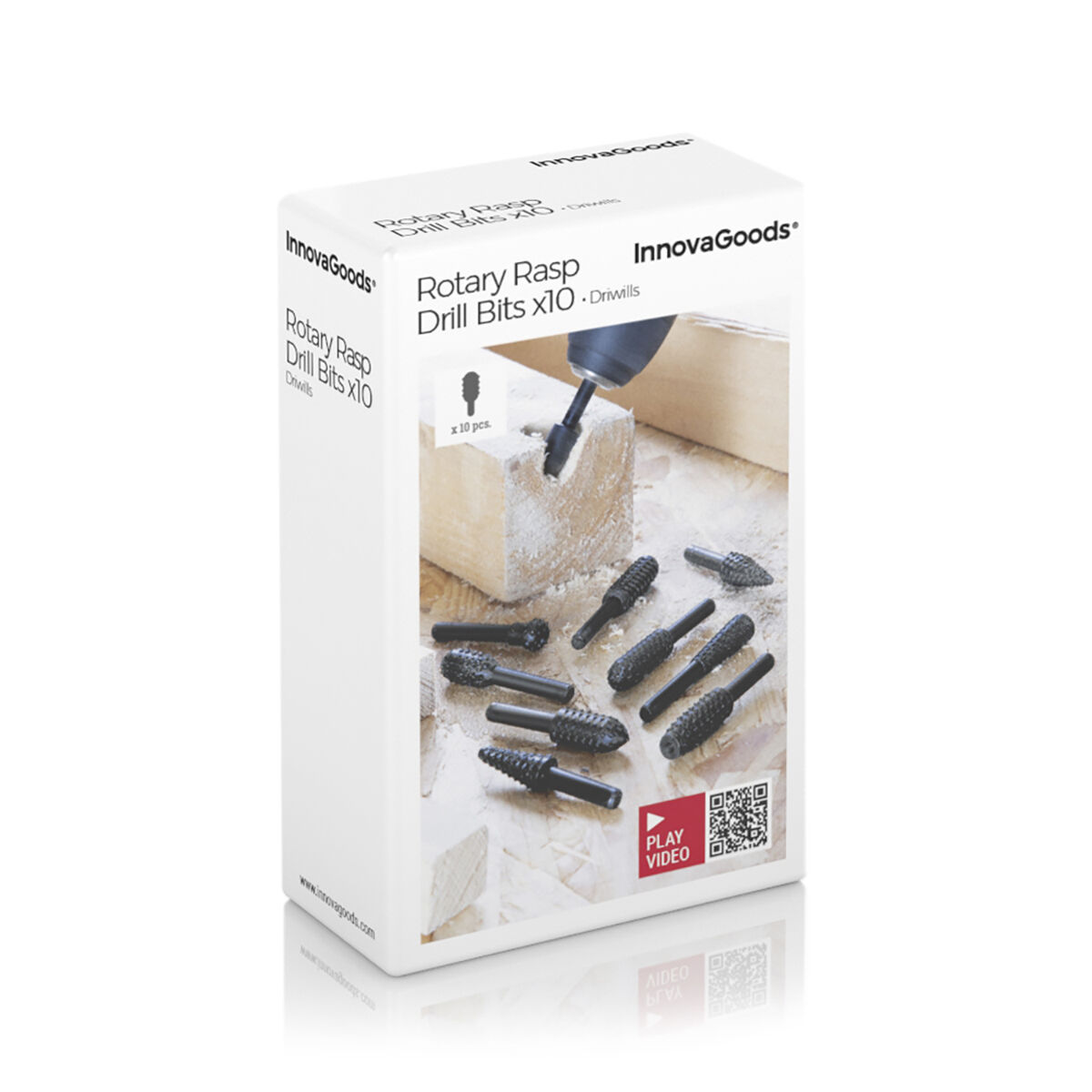 Set de Fresas para Taladro Driwills InnovaGoods 10 Unidades V0103530_8