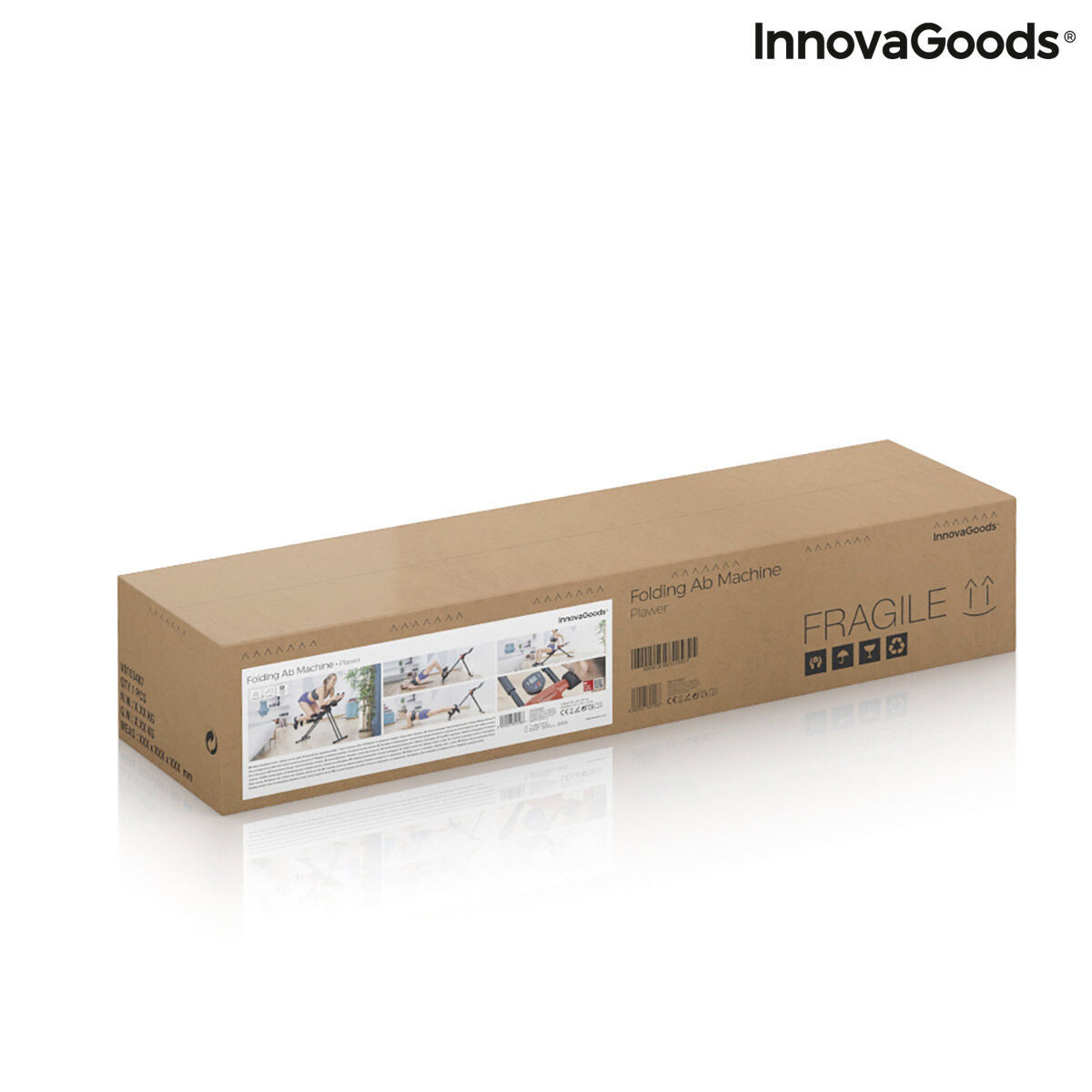 Máquina de Abdominales Plegable con Guía de Ejercicios InnovaGoods V0103487 (Reacondicionado B) V0800215_37