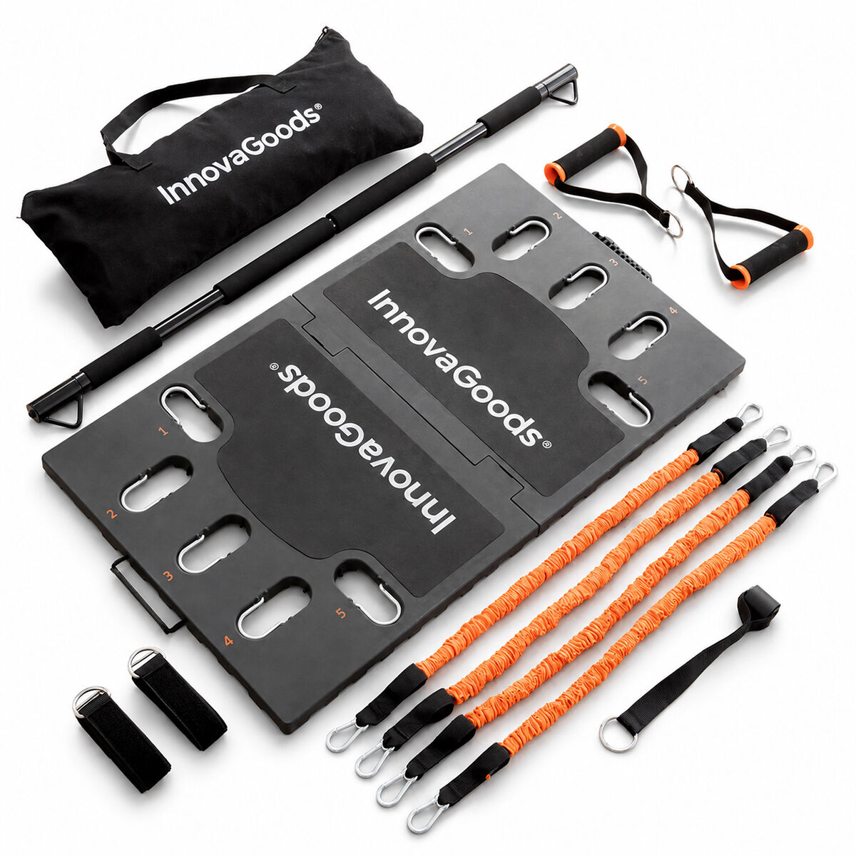 Sistema de Entrenamiento Integral Portátil con Guía de Ejercicios Gympak Max InnovaGoods V0103087_14