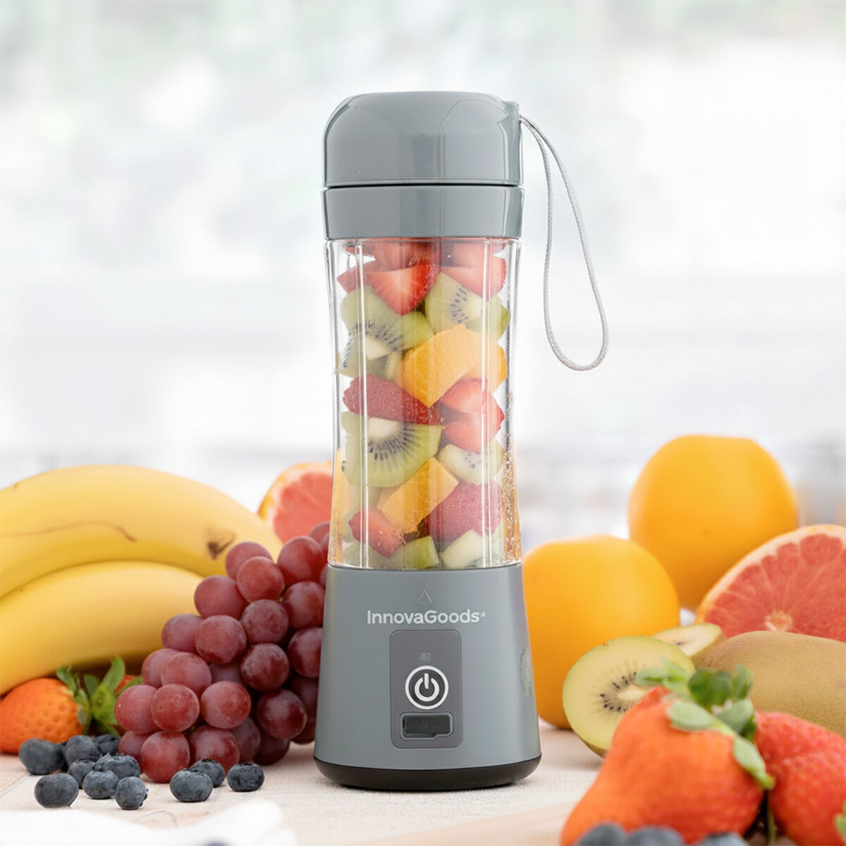 Batidora de Vaso Portátil Recargable Shakuit InnovaGoods V0103242_0