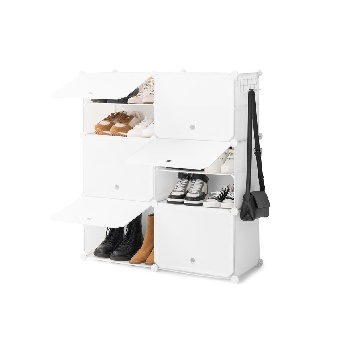 Zapatero Modular Portátil InnovaGoods Blanco V0103907_6