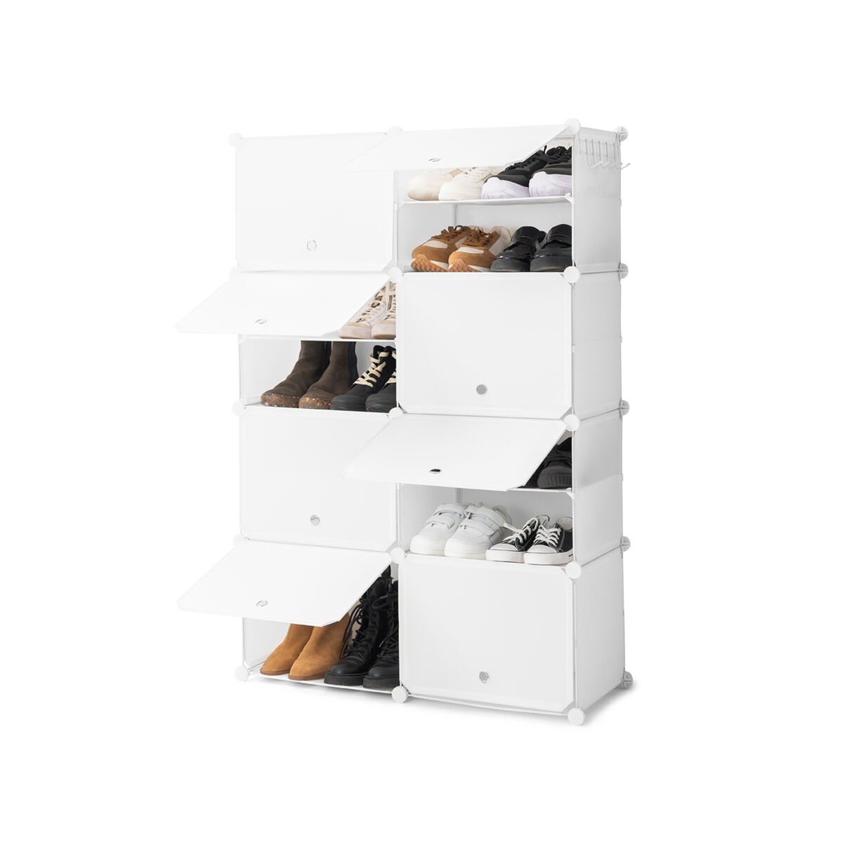Zapatero Modular Portátil InnovaGoods Blanco V0103907_7