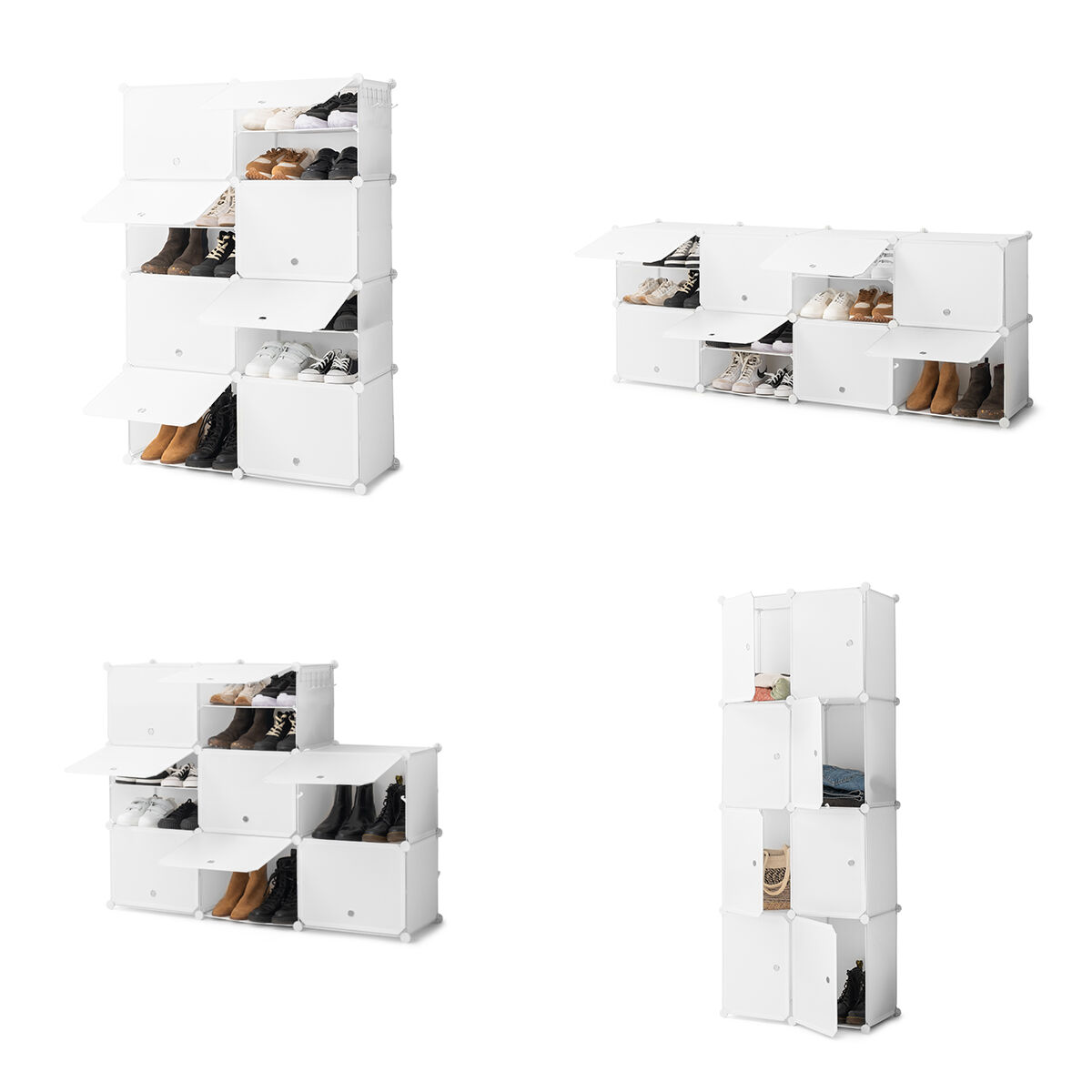 Zapatero Modular Portátil InnovaGoods Blanco V0103907_10