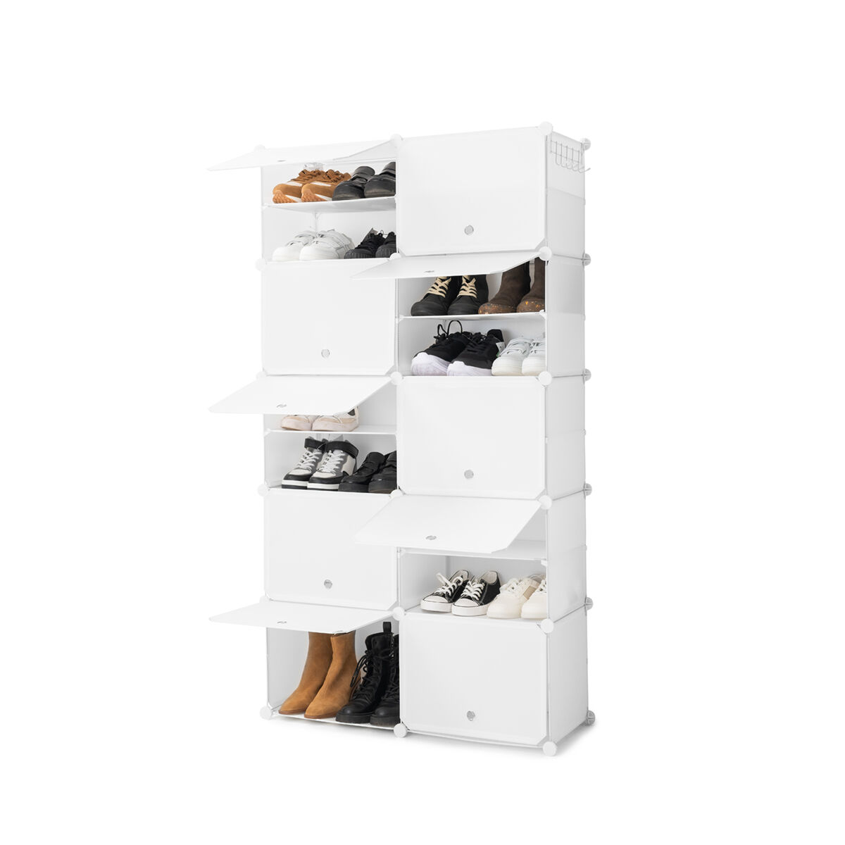 Zapatero Modular Portátil InnovaGoods Blanco V0103907_8
