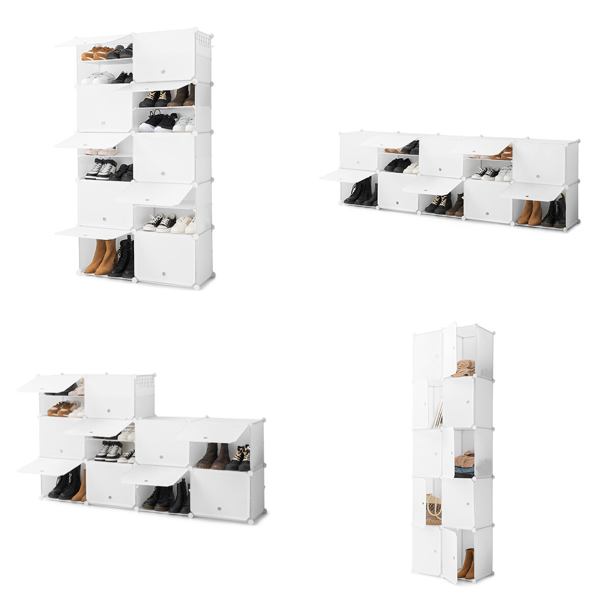 Zapatero Modular Portátil InnovaGoods Blanco V0103907_11