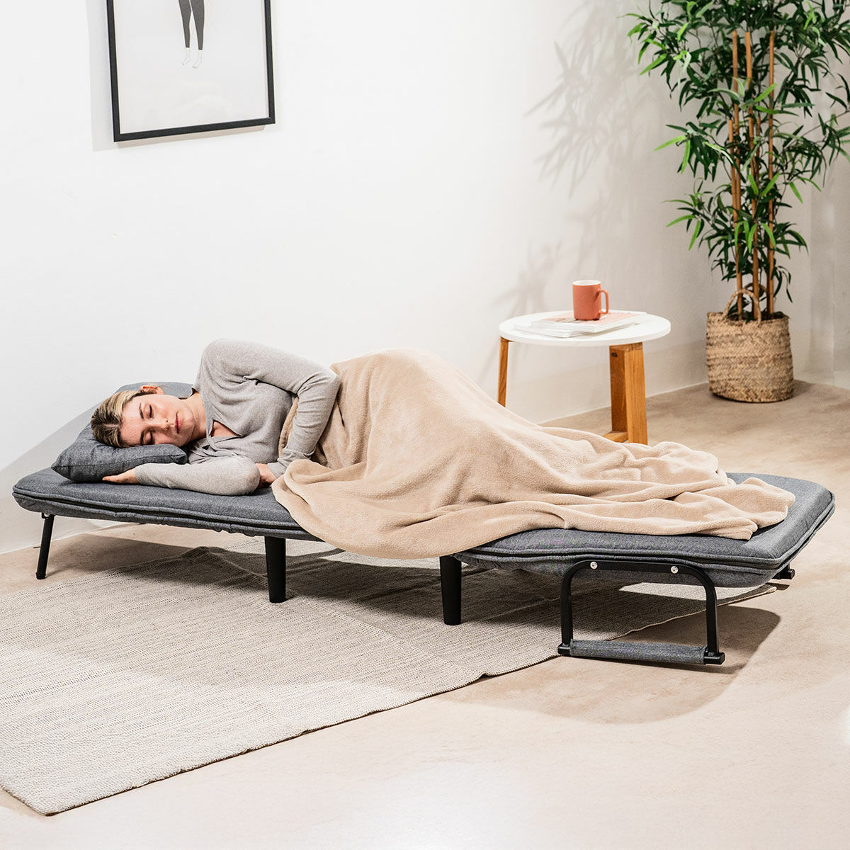Sofá Cama Convertible Individual 4 en 1 Softfa InnovaGoods V0103938_4