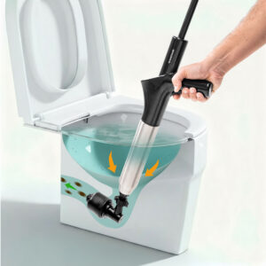 Desatascador de Aire Comprimido de Alta Presión con Accesorios y Manómetro 5 en 1 Jetpro InnovaGoods V0104024_0