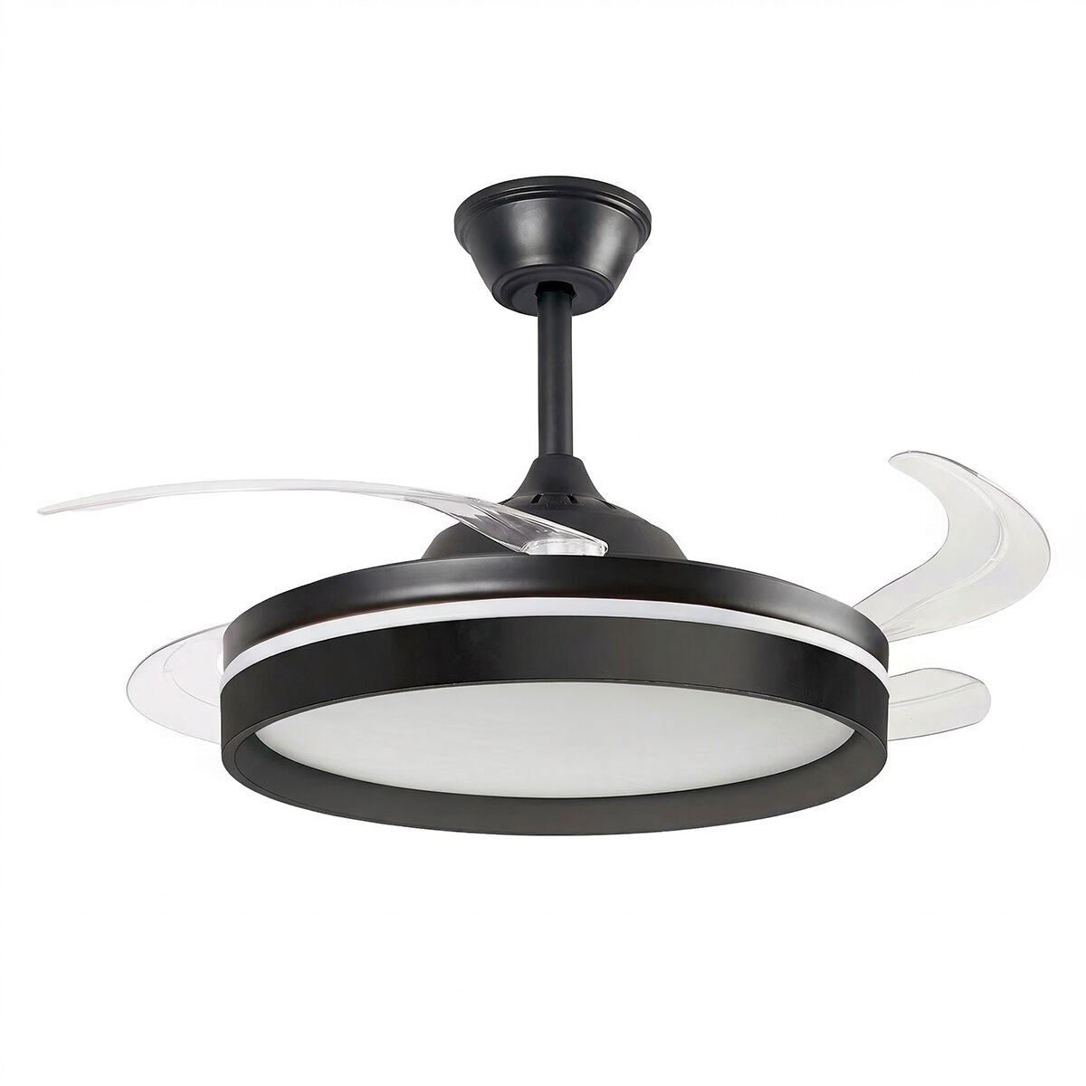 Ventilador de Techo con Luz LED, 4 Aspas Retráctiles y Mando a Distancia InnovaGoods V0104047_13