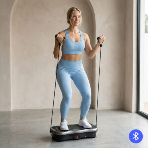 Plataforma Vibratoria con Altavoz, Bandas de Resistencia y Mando a Distancia Vivflow InnovaGoods V0104048_0