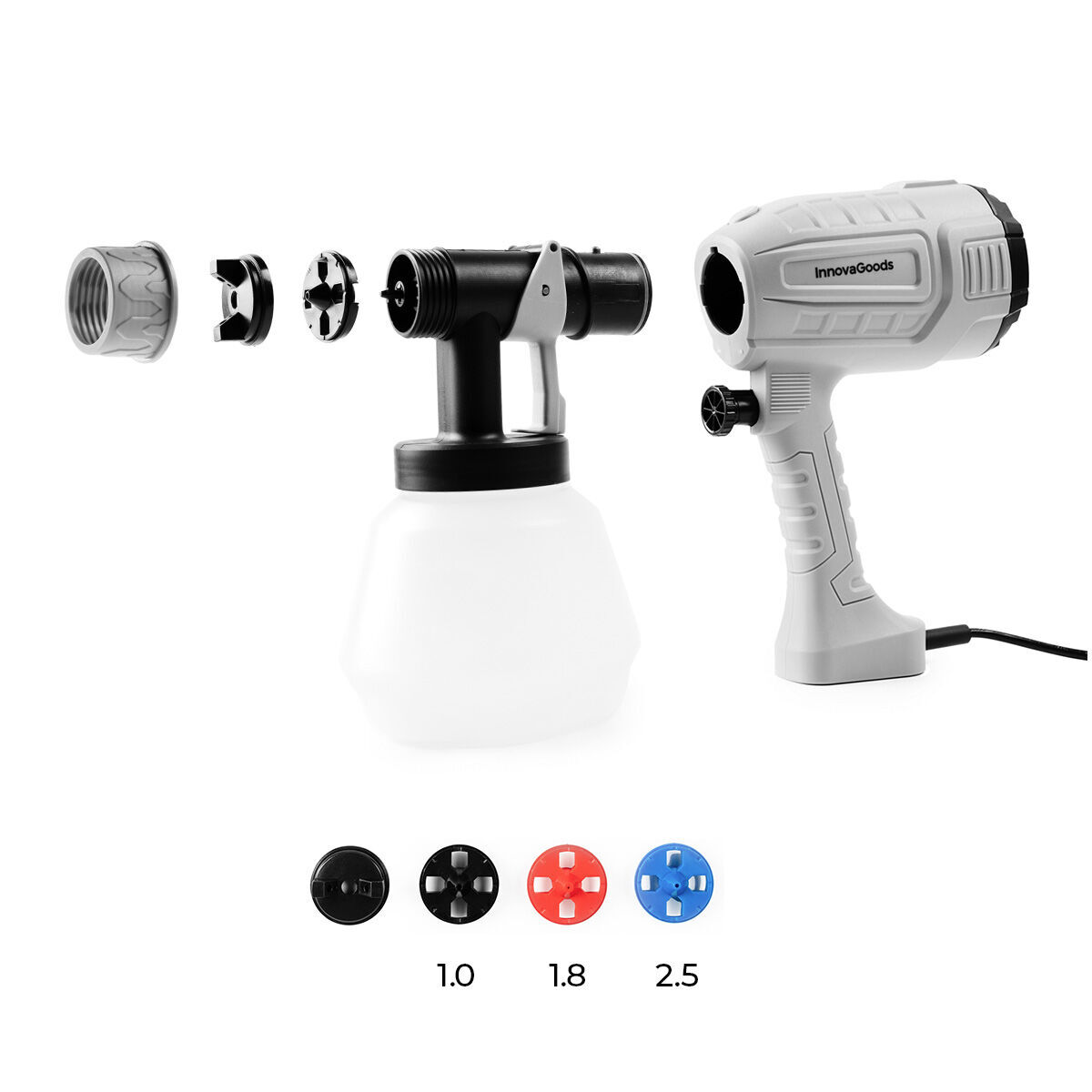 Pistola de Pintura Eléctrica Spraint InnovaGoods 1 L 500 W V0103994_7