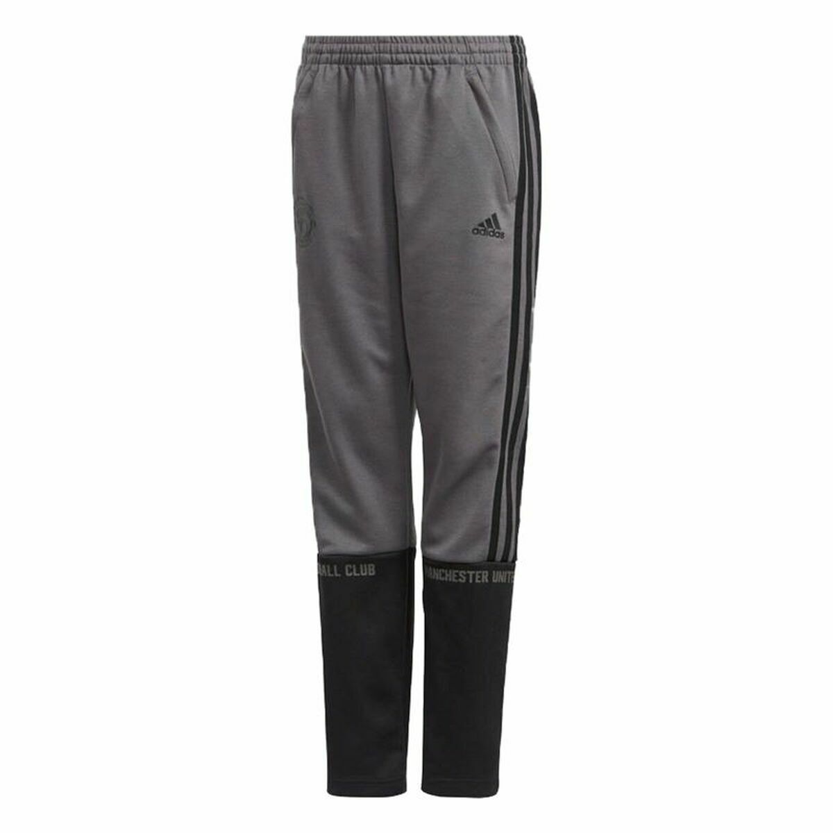 Pantalón Deportivo Infantil Adidas Manchester United Gris S6466771_0