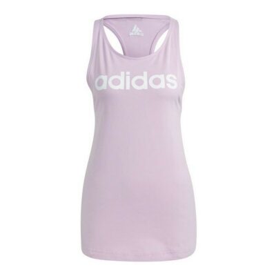 Adidas Essentials Women's Logo Lavender Tank Top