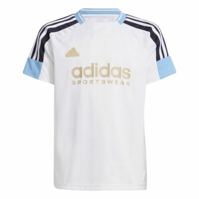 Adidas Nations White Short Sleeve T-Shirt for Children