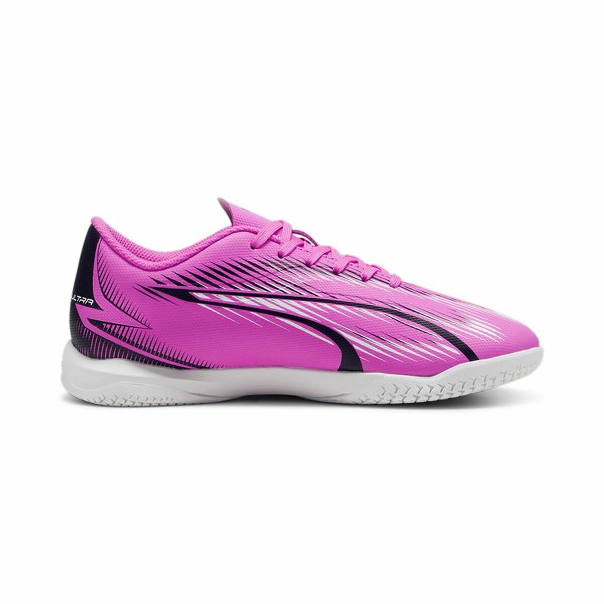 Zapatillas de Fútbol Sala para Niños Puma Ultra Play Blanco Rosa oscuro Infantil Unisex S64137332_1