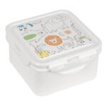 Fiambrera Safta Zoo Beige 13 x 7.5 x 13 cm