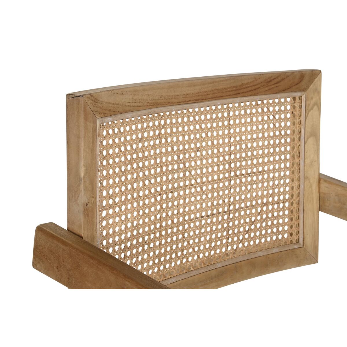 Silla de Comedor DKD Home Decor Natural Teca Ratán (58 x 56 x 82 cm) S3034240_3