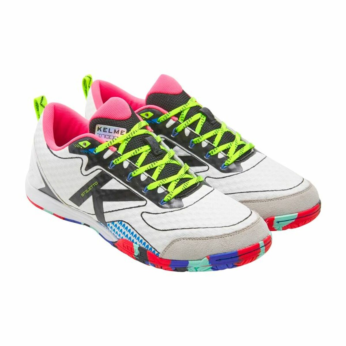 Zapatillas de Fútbol Sala para Adultos Kelme Stiletto Blanco S64165872_2