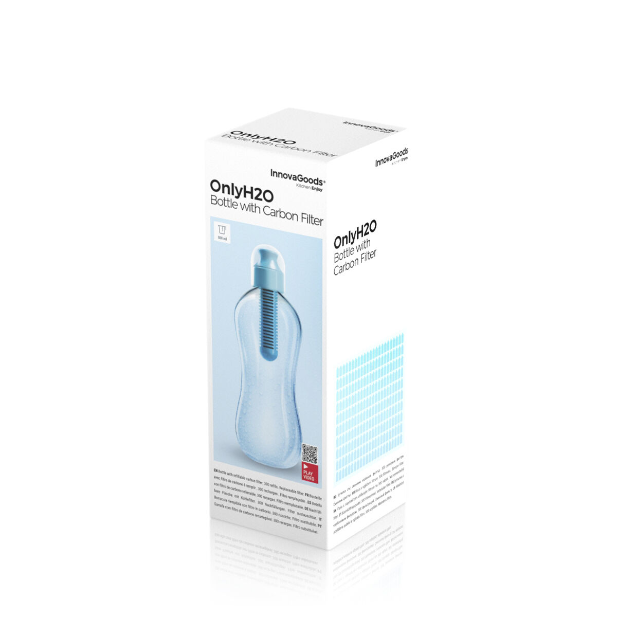 Botella con Filtro de Carbono OnlyH2O InnovaGoods V0100783_5
