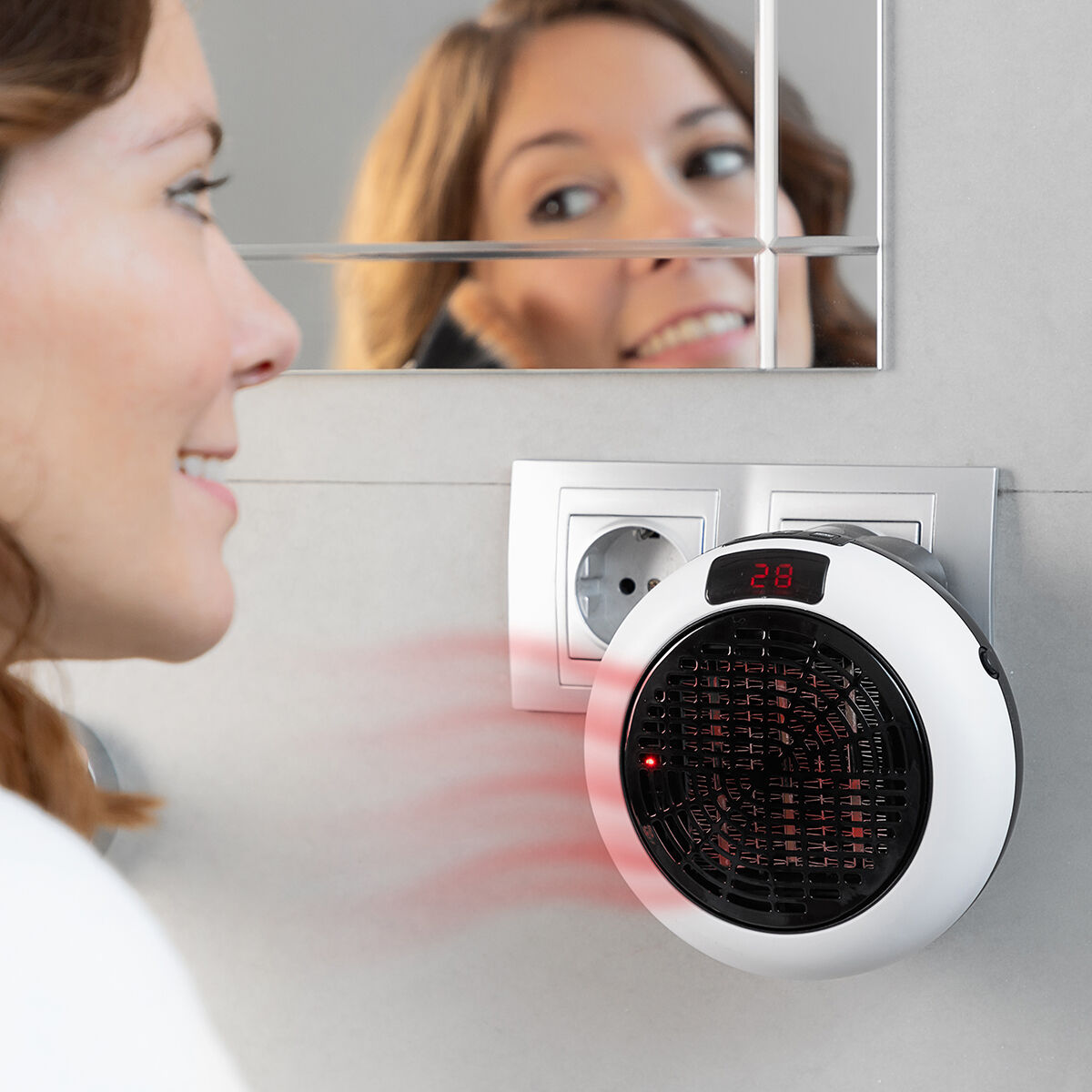 Calefactor Cerámico de Enchufe con Mando a Distancia InnovaGoods V0101134_2