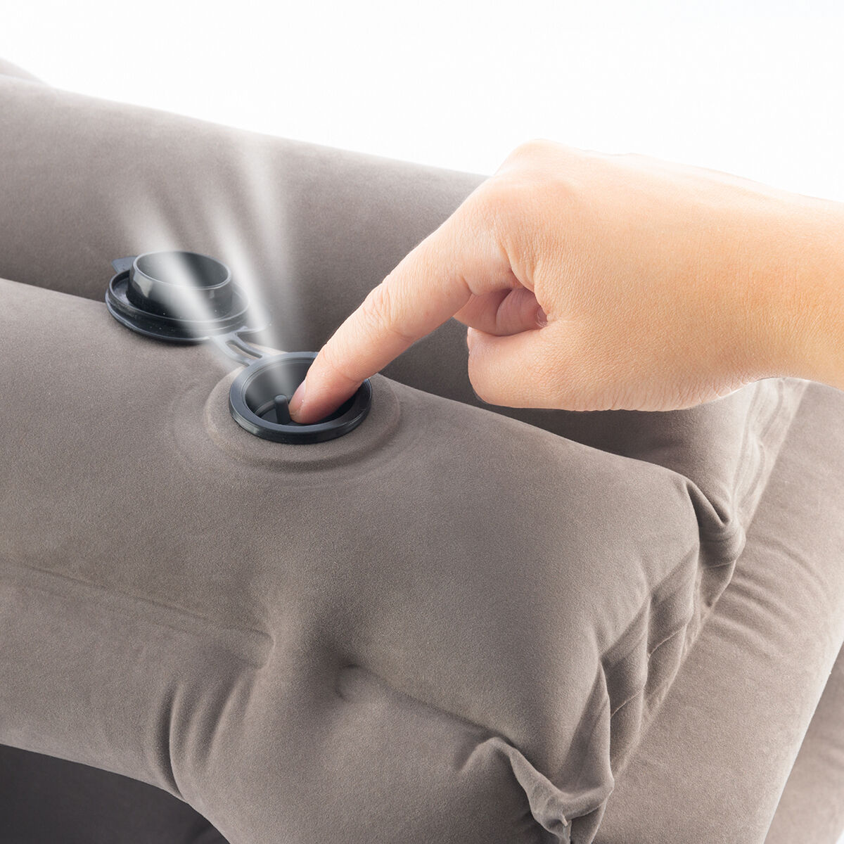Cuscino da viaggio gonfiabile per la fronte InnovaGoods Snoozy V0103046_3