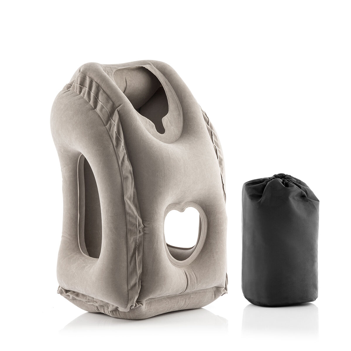 Cuscino da viaggio gonfiabile per la fronte InnovaGoods Snoozy V0103046_5