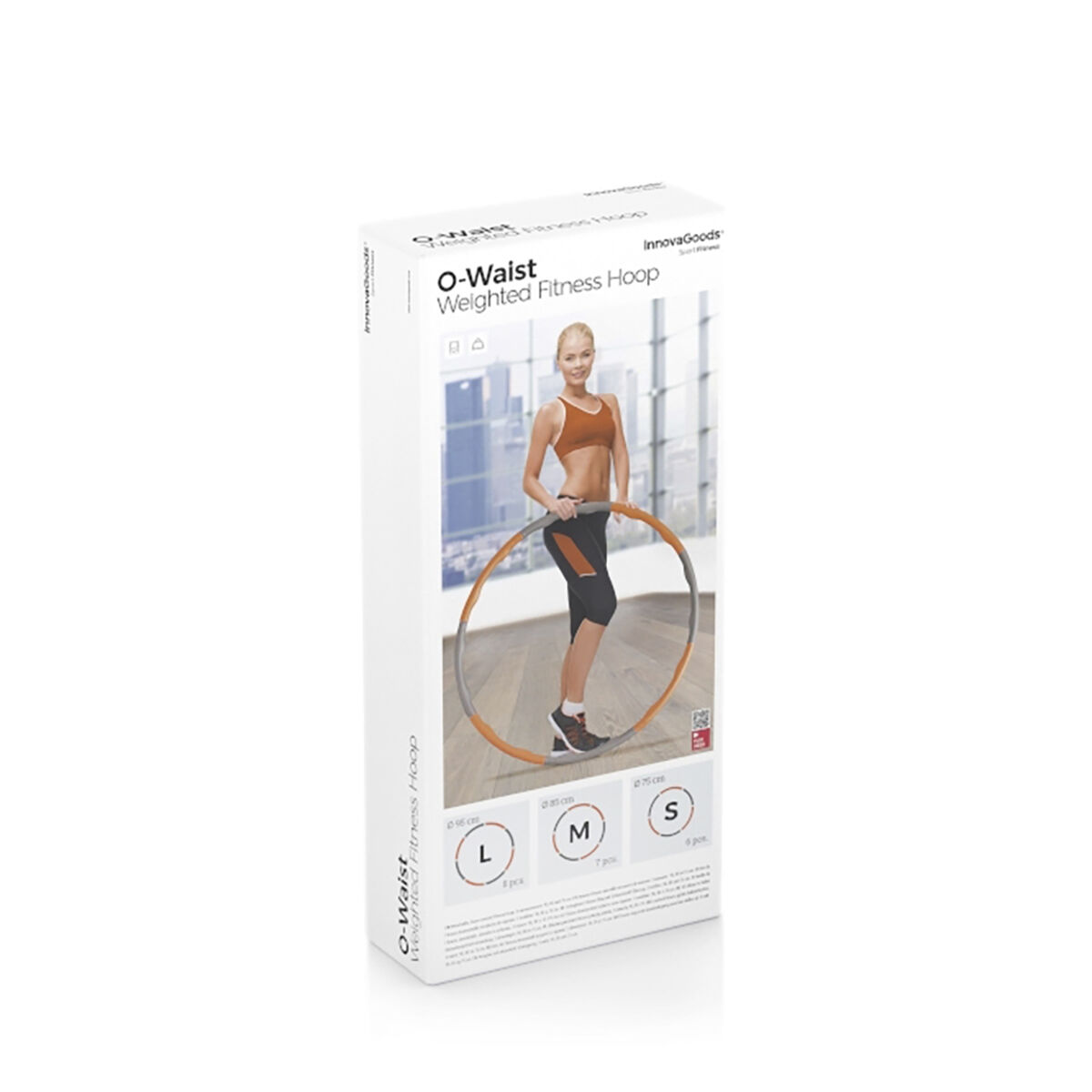 InnovaGoods O-Waist Detachable Foam-Covered Fitness Ring V0103103_12